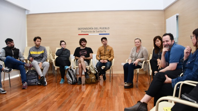 Talleres con docentes y estudiantes del Profesorado de Música Guastavino